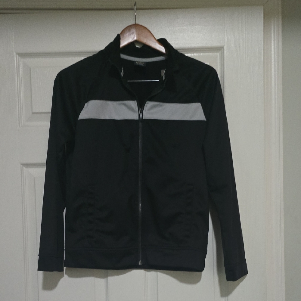 Athletic Works Black and Gray Top